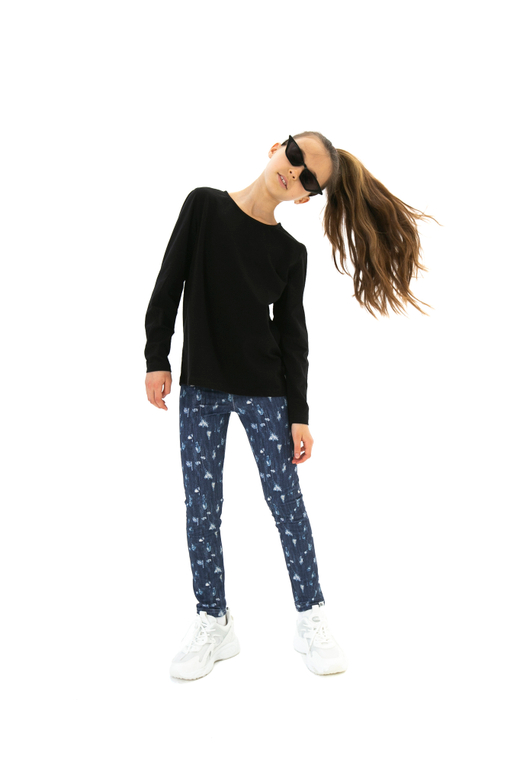 Леггинсы «Джинс» с фирменной резинкой