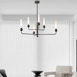 Люстра на штанге SENSEI D98 Brass