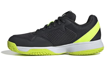 Детские теннисные кроссовки Adidas Courtflash K - Black