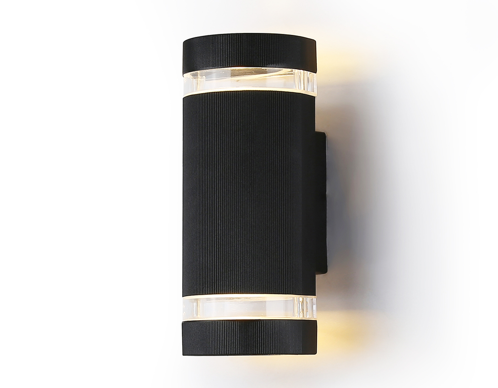 ST2562/2 BK/CL черный/прозрачный IP54 GU10/2 max 35W 235*100*65