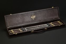 Подарочный набор шампуров в кейсе "Державный"