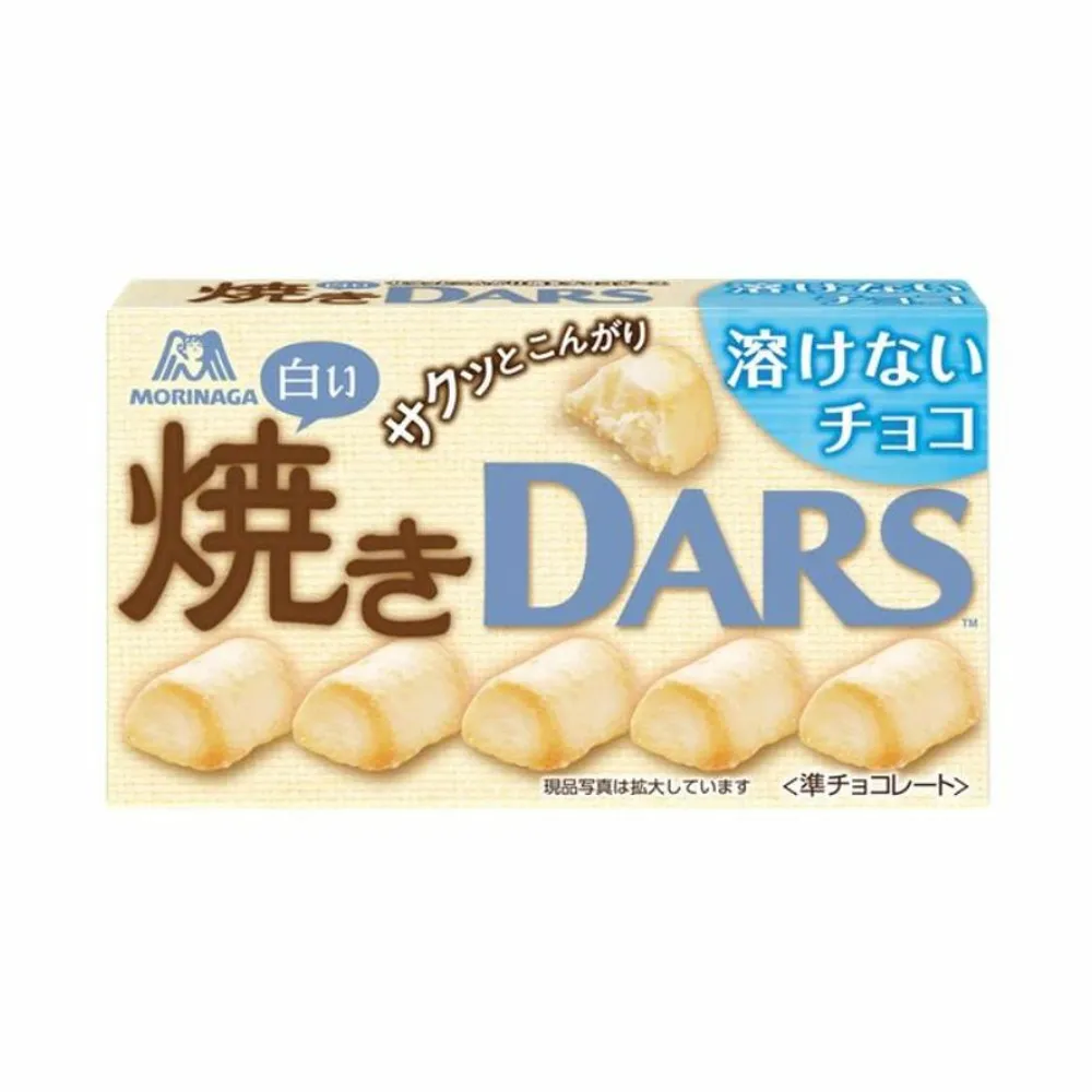 Шоколад DARS печёный белый, Morinaga 51г