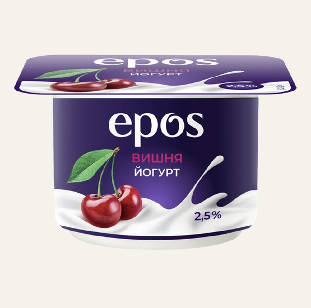 Йогурт EPOS 2,5 % 120 гр.