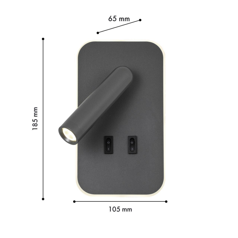 Настенный светодиодный светильник Favourite Bedside 4499-2W