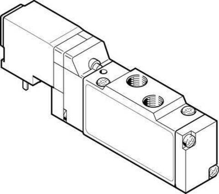 MEH-5/2-1/8-P-S-I-B Распределитель с электроуправлением