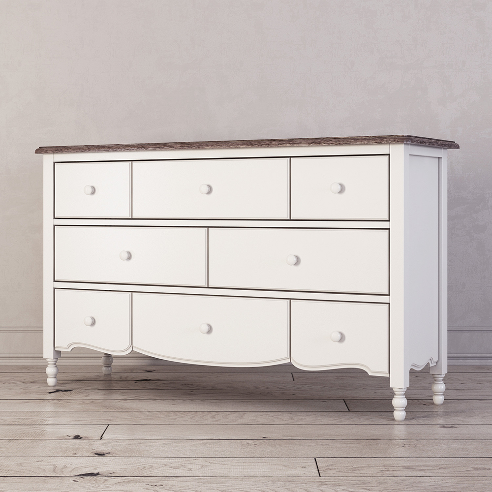 Комод бельевой 8 ящиков Leblanc