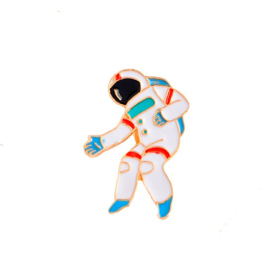 Пин на рюкзак и одежду. Космо-Танго