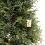 Ёлка светодиодная «Лесная радость» 120 см (460 веток) 140 ламп LED, цвет свечения-Теплый белый