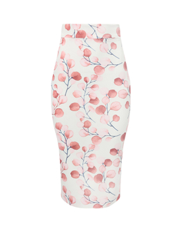 Юбка миди из шифона