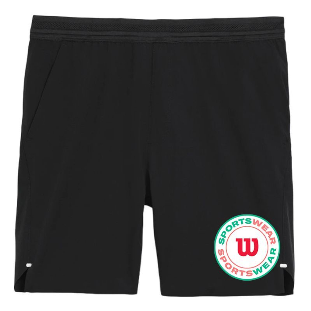 Мужские теннисные шорты Wilson Tournament Pro Short 7" - black