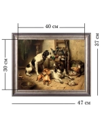 Картина на стену интерьерная на холсте 37х47 см