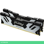 Оперативная память Kingston Fury Renegade Silver/Black 32GB DDR5 XMP (KF572C38RSK2-32)