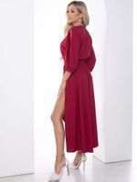 Платье Танго вдвоем (бордовое) П11824 LT Collection