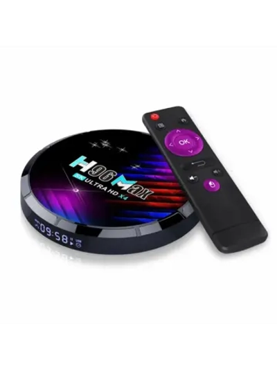 ТВ-приставка Ultra HD H96 Max X4, 4 + 64 ГБ
