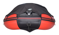 Надувная лодка GLADIATOR D420AL красно-черный