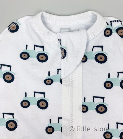 Пеленальный кокон Тракторы