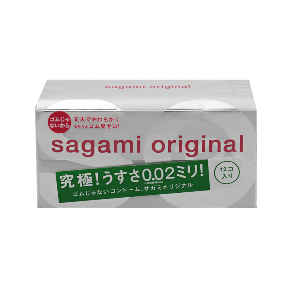 SAGAMI Original 002 Полиуретановые презервативы 0,02 мм 12шт