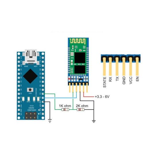 Bluetooth-модуль HC-05 (распаянный)