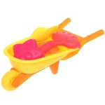 Набор для игры в песочнице «Тачка», 32*14 см, 5 предметов, микс