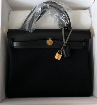 Hermes Herbag 31 Gold Hardware 