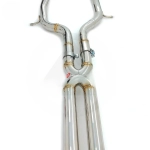 Выхлопная система с заслонками для Porsche Panamera 970/971 3.0T 2011-2016 Порше Панамера