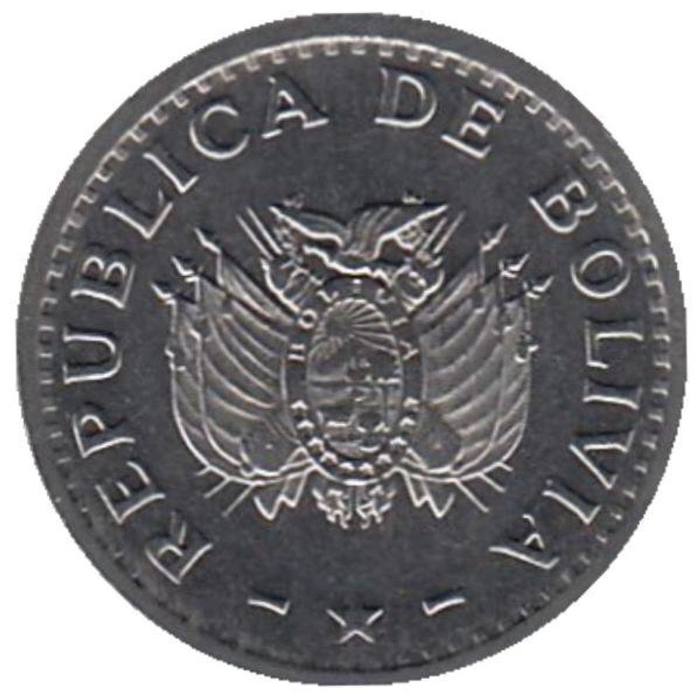 2 сентаво Боливия. 1987 год. UNC