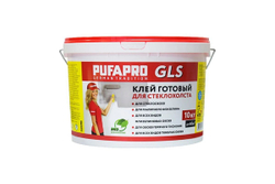 Готовый клей для стеклообоев PUFAPRO GLS 10 кг М 775033