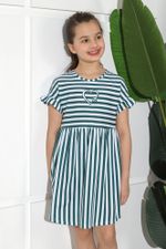 Платье для девочки Лагуна-1 Виотекс ЗЕЛЁНЫЙ