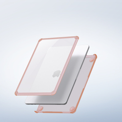 Чехол розовый для ноутбука MacBook Neo 13 (с 2026-), серии LCGM Series Protective от Dux Ducis