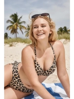 купальник большие размеры для бассейна леопардовый