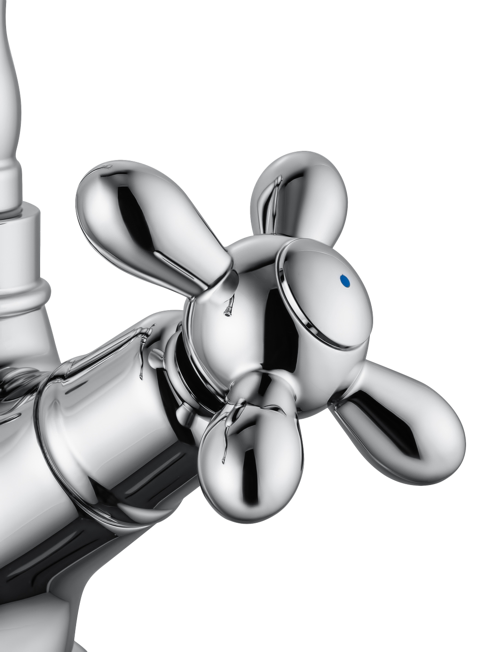 Смеситель для раковины WONZON & WOGHAND RETRO, Хром (WW-88139020-CR)