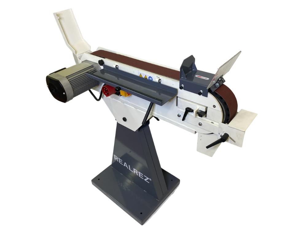 Ленточный шлифовальный станок REALREZ B1-S5С 75Х2000ММ (400V)
