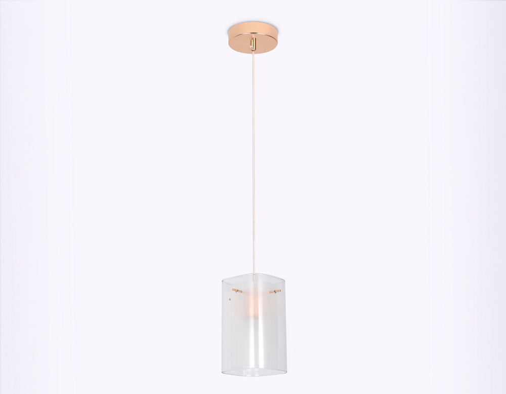 TR3680 GD/CL/FR золото/прозрачный/белый матовый E14 max 40W D110*950