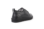 UGG Mens Slippers Flex Leather Black