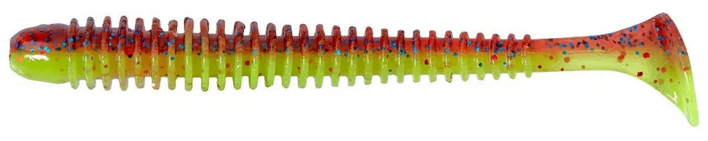 Приманка силиконовая Keitech Swing Impact 4" EA#15 Grape Chart Red FLK