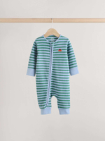 Комбинезон / Cлип для малышей Next E19-567, 4 шт., Голубой, Бежевый, Темно-серый