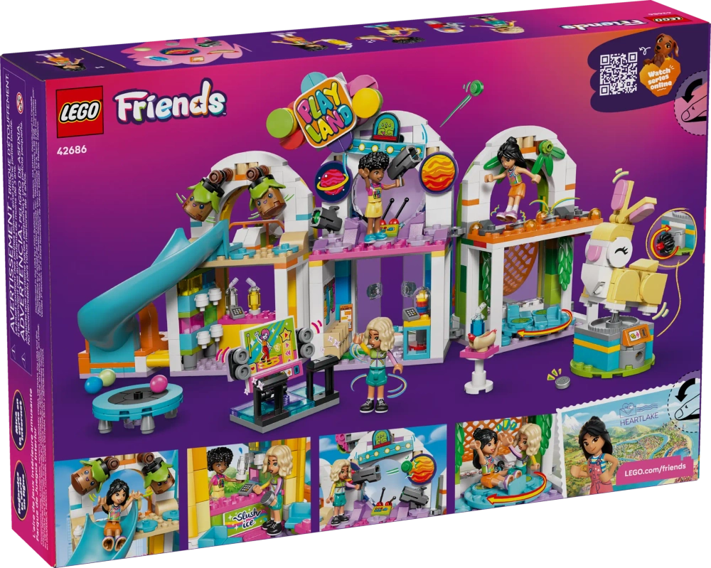 Конструктор LEGO Friends 42686 Fun Indoor Playground