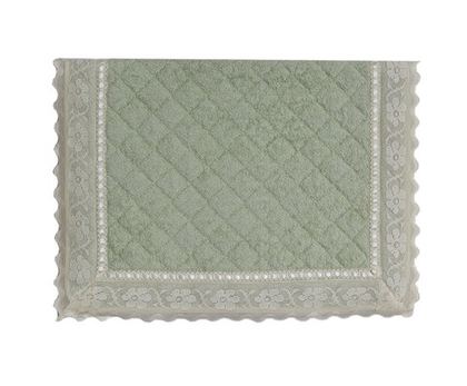 Коврик для ванной 60х90 Old Florence Buratto зеленый