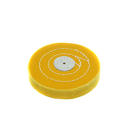Круг полировочный 100х13мм желтый
