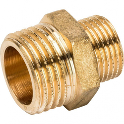 Ниппель переходной 1/2"х3/8" Stout
