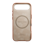 Кожаный чехол MagSafe Native Union (Re)Classic Case для iPhone Air Гибридный чехол из экокожи с зернисто-текстурированным контрастом и вырезом для Контроллера камеры