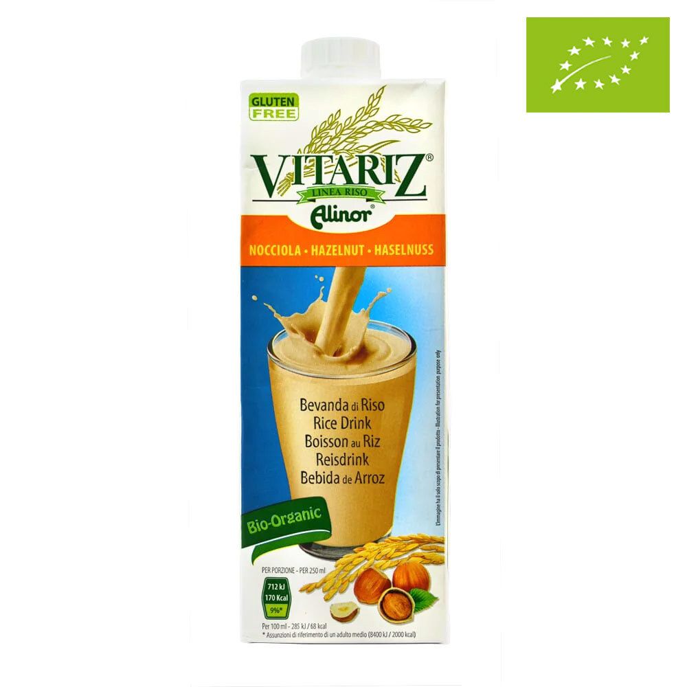 Рисово-фундучное молоко органическое Vitariz, 1 л