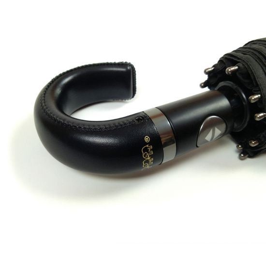 Мужской зонт Три Слона Черный, Полный автомат 725