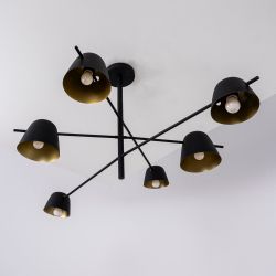 Люстра на штанге GODA Black