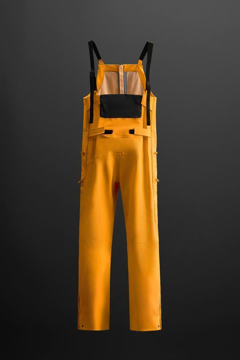 ZARA НЕПРОМОКАЕМЫЙ ЛЫЖНЫЙ КОМБИНЕЗОН, ЖЕЛТЫЙ