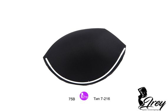 Чашки спейсер балконет СМ-24, 75В-80А-70С-65D, черный