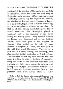 Norway and the union with Sweden | Fridtjof Nansen