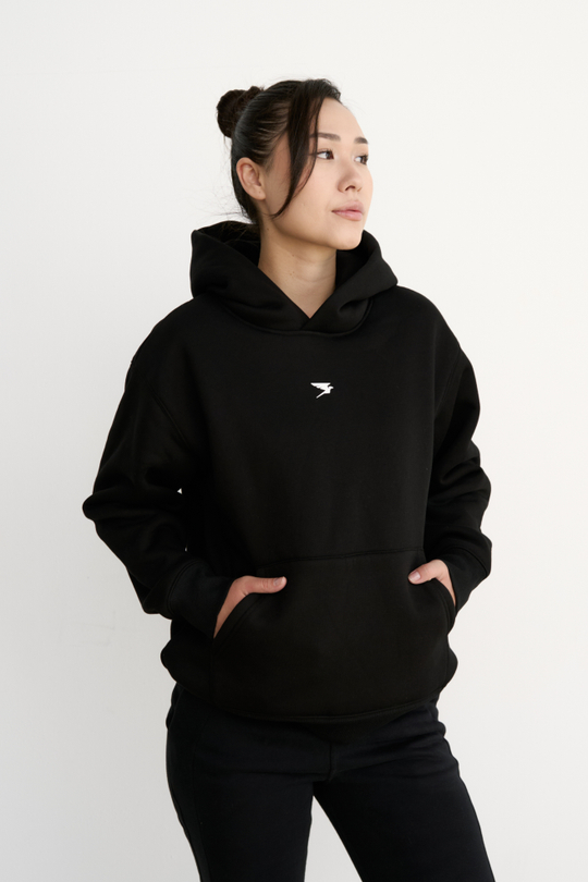 ХУДИ С КАПЮШОНОМ (черный)