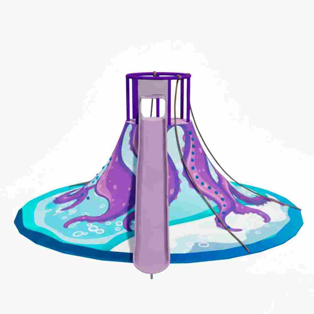 Горка скалодром «Лава-Спуск» 10×10×4,4 м