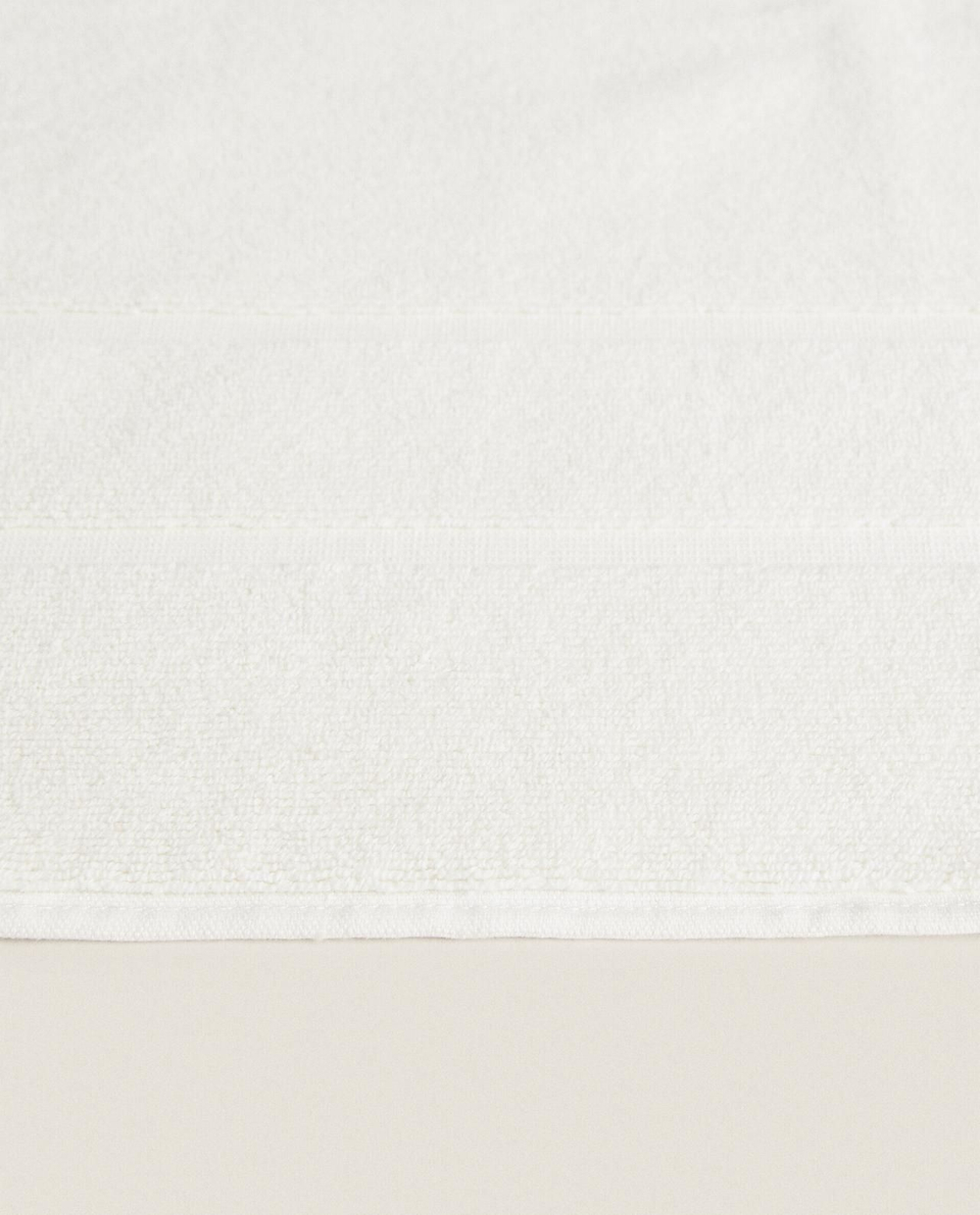 Zara Home - Нескользящий коврик для ванной из хлопка, бежевый, 55x80 см